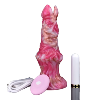 House Of Dasein Fantasy Knot Dildo With Sucker Sex Toys Wireless Control Vibrator Strap On Penis - Vibrator 2142
