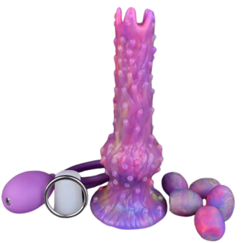 House Of Dasein Fantasy Pneumatic Luminous Ovipositor Anal Sex Toys Lay Eggs Dildos Butt Plug - Fy2148-Qdor