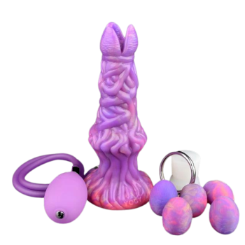 House Of Dasein Fantasy Pneumatic Luminous Ovipositor Anal Sex Toys Lay Eggs Dildos Butt Plug - Yc-Fy2142-Qdor P