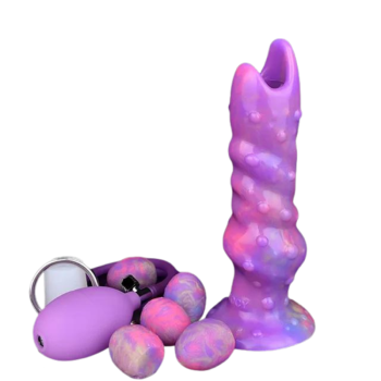 House Of Dasein Fantasy Pneumatic Luminous Ovipositor Anal Sex Toys Lay Eggs Dildos Butt Plug - Fy2144-Qdor