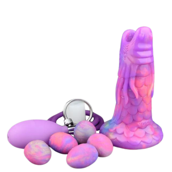 House Of Dasein Fantasy Pneumatic Luminous Ovipositor Anal Sex Toys Lay Eggs Dildos Butt Plug - Fy2145-Qdor