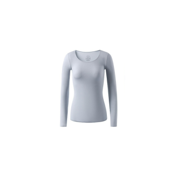 House Of Dasein 37 Degrees Constant Temperature Selfheating Thermal Underwear Winter Ultrathin - Light Gray Top
