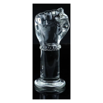 House Of Dasein Super Huge Glass Simulation Fist Dildo Hand G-Spot Anal Plug Vaginal Masturbation Sex Toys - L