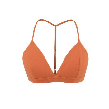 House Of Dasein Female Strapless Top Wireless Free Design - Orange - S