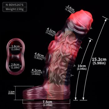 House Of Dasein Kai Fantasy Vibrator Penis Sleeves