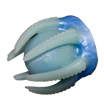 House Of Dasein Mini Octopus Dildo Clit Nipple Tickler Tentacle Anal Massage Novelty Toys Silico
