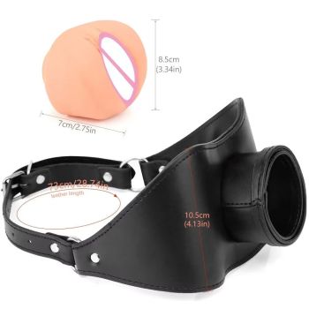 House Of Dasein Bondage Belt Latex Mouth Gag Plug Oral Restraint Realistic Dildo Flexible Sizes Bdsm Adult Sex Flirt Love Slave Balls Toys