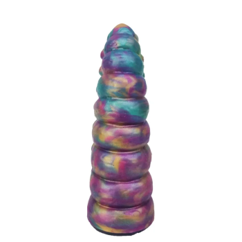 House Of Dasein Colorful Anal Plug With Vibrator For Adult Games And Sex Toys - B With Bullet