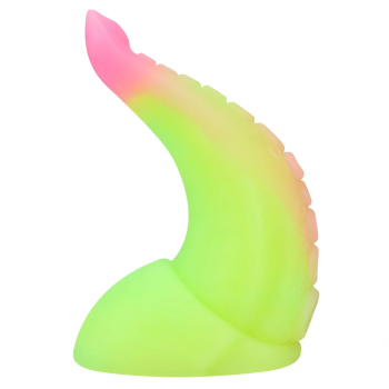House Of Dasein Soft Luminous Silicone Huge Anal Butt Plug Octopus Vagina Masturbation Toy - Pink Green