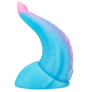 House Of Dasein Soft Luminous Silicone Huge Anal Butt Plug Octopus Vagina Masturbation Toy - Pink Blue