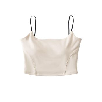 House Of Dasein Removable Strapless Sling With Chest Cushion - Apricot - L