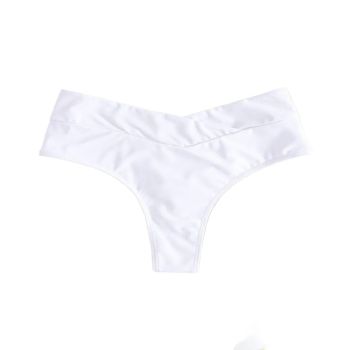 Sexy Cross Bikini Bottoms Thong For Women - White - M