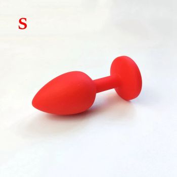 House Of Dasein Crystal Anal Plug Sex Toys Adult Games Dildos Bdsm Product Shop Butt - Red - S
