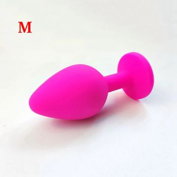 House Of Dasein Crystal Anal Plug Sex Toys Adult Games Dildos Bdsm Product Shop Butt - Pink - M