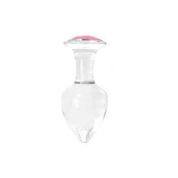 House Of Dasein Crystal Anal Plug Sex Toys Adult Games Dildos Bdsm Product Shop Butt - Clear - S