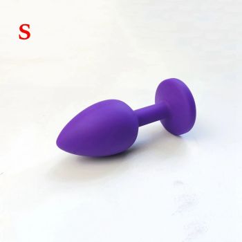 House Of Dasein Crystal Anal Plug Sex Toys Adult Games Dildos Bdsm Product Shop Butt - Purple - S