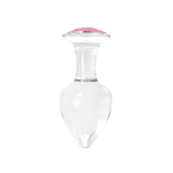 House Of Dasein Crystal Anal Plug Sex Toys Adult Games Dildos Bdsm Product Shop Butt - Clear - M