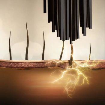 House Of Dasein Electric Bdsm 5 Level Stimulation Flogger Visual Lightning Sm Tool For Couples Bondage Role Play Estim Sex Toy