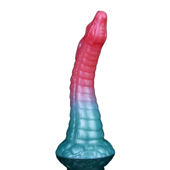 House Of Dasein Silicone Dragon Dildo With Sucker Multi Color Fantasy Penis Magic Tongue Sex Toys For Women Female Masturbator Anal Plug - Pink Blue1