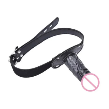 House Of Dasein Pu Leather Sensory Deprivation Head Harness Headgear Open Mouth Gag Removable Funnel Femdom Bdsm Restraint Hood Roleplay - 10Cm - Style C