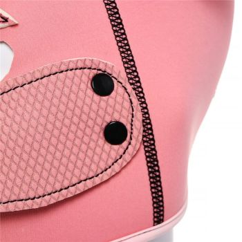 House Of Dasein Neoprene Pink Pig Mask Hood Bdsm Pet Play Fetish Costume