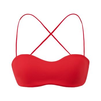 House Of Dasein Double Layered Small Chest Flat Narrow Version Without Cushion Underwear Sling - Dark Red - L
