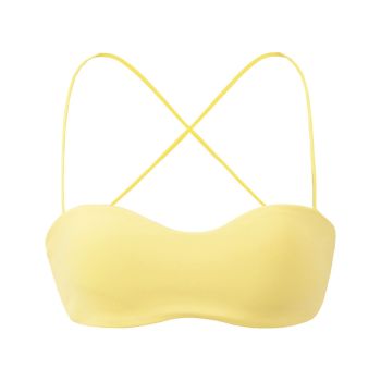 House Of Dasein Double Layered Small Chest Flat Narrow Version Without Cushion Underwear Sling - Sunlight Yellow - S