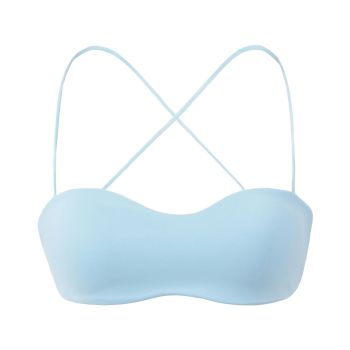 House Of Dasein Double Layered Small Chest Flat Narrow Version Without Cushion Underwear Sling - Baby Blue - L