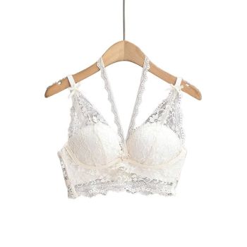 House Of Dasein Lace Neck And Strapless - Champagne - S
