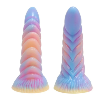 House Of Dasein Soft Silicone Luminous Monster Anal Dildo Butt Plug For Sexual Wellness - I