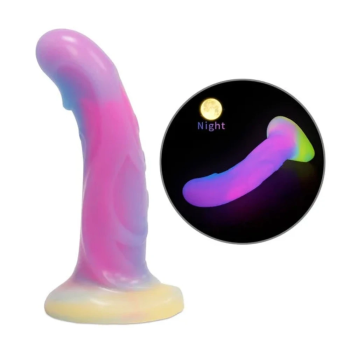 House Of Dasein Soft Silicone Luminous Monster Anal Dildo Butt Plug For Sexual Wellness - F