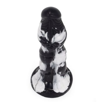 House Of Dasein Realistic Silicone Dildo 21Cm Flexible Anal Plug - Black