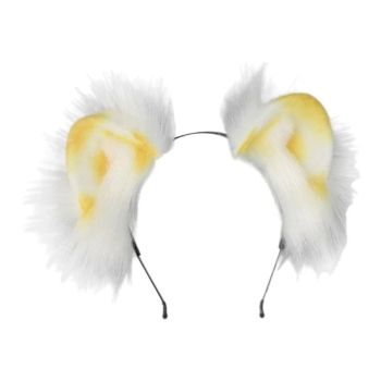 House Of Dasein Women Girls Cartoon Fox Ears Shaped Headband Plush Hair Hoop Cosplay Accessories - Style Q1