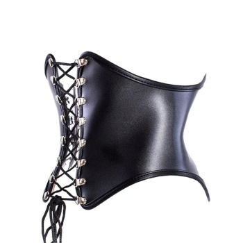 House Of Dasein Leather Corset Sex Toys Fetish Slave Restraint Waist Costume For Women - L - Corset B L