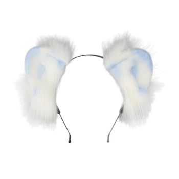 House Of Dasein Women Girls Cartoon Fox Ears Shaped Headband Plush Hair Hoop Cosplay Accessories - Style Q3