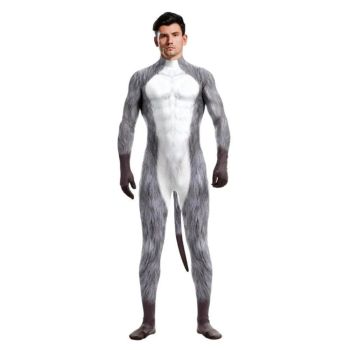 House Of Dasein Halloween Whole Cosplay Costumes Animal Catsuits 3D Printed Jumpsuits Unisex Bodysuit - S - Style 8