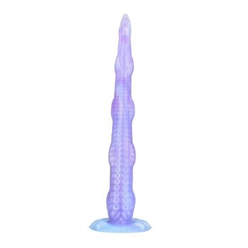 House Of Dasein Pastel Purple Sea Jade Long Tentacle Silicone Dildo - Large