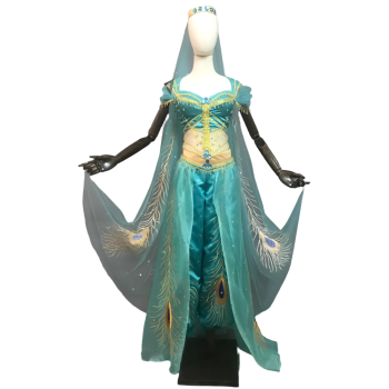 House Of Dasein Aladdin Jasmine Princess Embroidery Cosplay Costume - M
