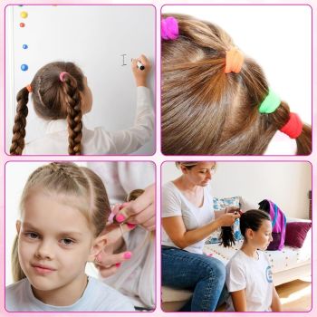 360 Pcs Baby Hair Ties, Small No Damage Elastic Hair Bands for Toddlers, Little Girls and Kids, Soft Ponytail Holders, Baby Hair Accessories(20 Colors)