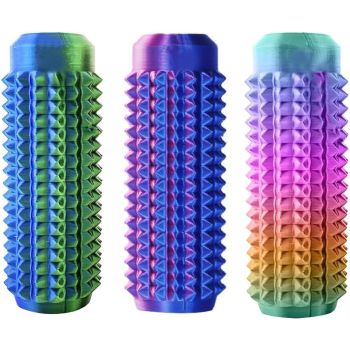 3PC Little Ouchies Fidget Toys Adults, Pain Stim Fidget Anxiety Relief for Anxiety and Stress Reduction,Portable Travel Stress Relief Spiky Fidget Keychain