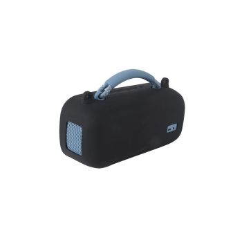 Silicone Protective Case with Shoulder Strap Compatible with Bose SoundLink Max Speaker - Black
