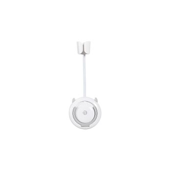 Hands-Free Hair Dryer Holder Adjustable Lazy Bracket -White-gray