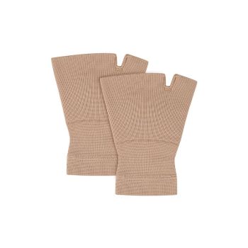 1Pair Wrist Brace Glove Sport Wrist Support for Fitness Weightlifting Skin Tone - M