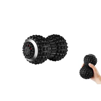 Vibrating Roller Massager Electric Massage Ball Back Foot Muscle Pain Relief -Light Blue