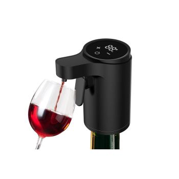 Smart Touch Screen Electric Wine Spirit Dispenser - White