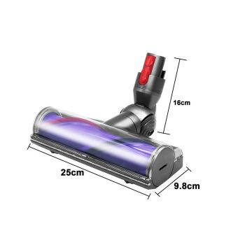 Quick-Release Direct Drive Motorhead Cleaner Head for Dyson V7 V8 V10 V11 Vacuum Cleaner
