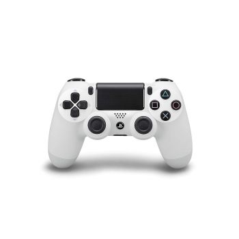 Wireless Controller for PC PS4 Controller Accessories -White