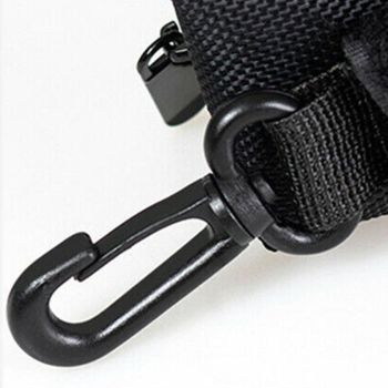 Dog Poop Bag Dispenser Pet Waste Bag Holder for Puppy Walking Cleanup Black