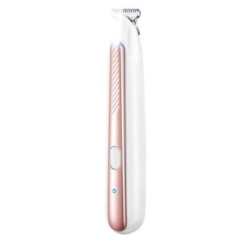 Pet Dog Paw Trimmer with LED Light Cordless Electric Pet Paw Grooming Clippers for Paws Ears Face Rump