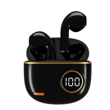 Wireless Bluetooth In-Ear Earbuds with Charging Case for Daily Use Purple